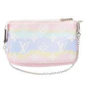 Louis Vuitton Vintage Pre-owned Canvas louis-vuitton-vskor Pink, Dam