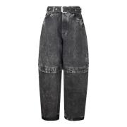 Ssheena Klassiska Denim Jeans för Vardagsbruk Black, Dam