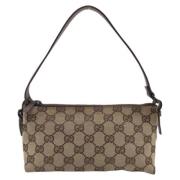 Gucci Vintage Pre-owned Canvas gucci-vskor Brown, Dam