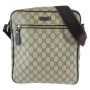 Gucci Vintage Pre-owned Canvas gucci-vskor Brown, Dam