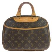 Louis Vuitton Vintage Pre-owned Canvas handvskor Brown, Dam