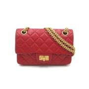 Chanel Vintage Pre-owned Laeder chanel-vskor Red, Dam