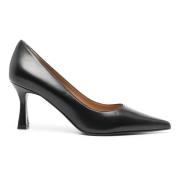 Roberto Festa Svarta Nappa Läderpumps Black, Dam