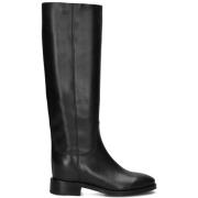 Santoni Svarta Höga Stövlar Kvinnor Wshm58900bj2b Black, Dam