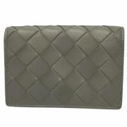 Bottega Veneta Vintage Pre-owned Laeder plnbcker Gray, Dam