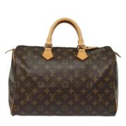 Louis Vuitton Vintage Pre-owned Canvas louis-vuitton-vskor Brown, Dam