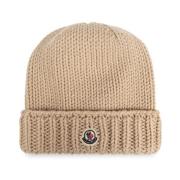 Moncler Stiliga Beige Mössor Beige, Dam