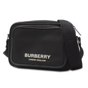 Burberry Vintage Pre-owned Canvas axelremsvskor Black, Dam