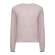 Kaos Denim Multi-Waistband Sweater Pink, Dam