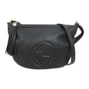 Gucci Vintage Pre-owned Laeder gucci-vskor Black, Dam