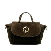 Gucci Vintage Pre-owned Mocka handvskor Brown, Dam