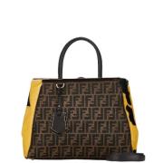 Fendi Vintage Pre-owned Canvas fendi-vskor Brown, Dam