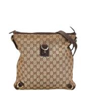 Gucci Vintage Pre-owned Canvas gucci-vskor Brown, Dam