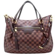 Louis Vuitton Vintage Pre-owned Canvas louis-vuitton-vskor Brown, Dam