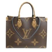 Louis Vuitton Vintage Pre-owned Canvas totevskor Brown, Dam