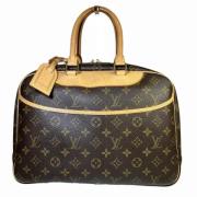 Louis Vuitton Vintage Pre-owned Canvas handvskor Brown, Dam