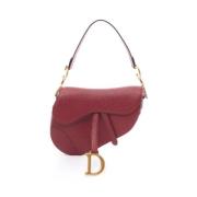 Dior Vintage Pre-owned Laeder dior-vskor Red, Dam