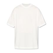 Issey Miyake T-shirt med tryck White, Herr