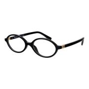 Miu Miu Stiliga Optiska Glasögon Black, Dam