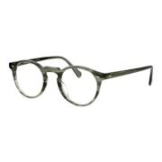 Oliver Peoples Klassiska Optiska Bågar Gregory Peck Stil Green, Unisex