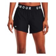 Under Armour Spela Upp 5In Shorts Black, Dam