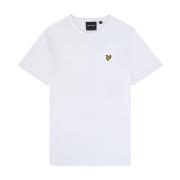 Lyle & Scott Tistel Crest Print T-Shirt White, Herr