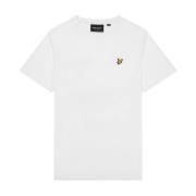 Lyle & Scott Heritage Tartan Grafisk T-shirt White, Herr