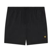 Lyle & Scott Sporty Badbyxor Black, Herr