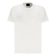 Canada Goose Vit T-shirt med Logotryck White, Herr