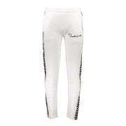 Cavalli Class Sportiga vita herrbyxor med elastisk midja White, Herr