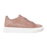 Alma EN Pena Glittrande Sneakers Pink, Dam