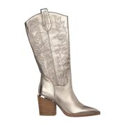 Alma EN Pena Broderad klack cowboy boot Yellow, Dam