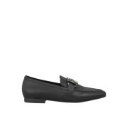 ALMA EN PENA Metall-Steigbügel-Loafer Black, Dam