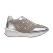 Alma EN Pena Studded Platform Trainers Gray, Dam