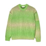 Lacoste Gradient Roll Neck Sweater Green, Herr