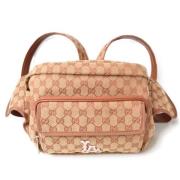 Gucci Vintage Pre-owned Canvas gucci-vskor Red, Herr