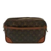 Louis Vuitton Vintage Pre-owned Canvas kuvertvskor Brown, Dam