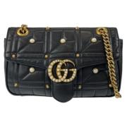 Gucci Vintage Pre-owned Laeder gucci-vskor Black, Dam