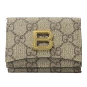 Gucci Vintage Pre-owned Canvas plnbcker Beige, Dam