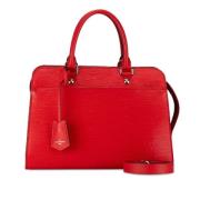 Louis Vuitton Vintage Pre-owned Laeder louis-vuitton-vskor Red, Dam