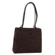 Chanel Vintage Pre-owned Mocka totevskor Brown, Dam