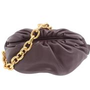 Bottega Veneta Vintage Pre-owned Laeder crossbodyvskor Brown, Dam