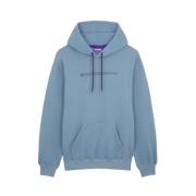 Octopus Outline Logo Hoodie Blue, Herr