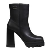 Tommy Hilfiger Högklackade ankelboots kollektion Black, Dam