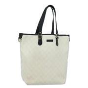 Gucci Vintage Pre-owned Laeder totevskor White, Dam