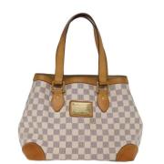 Louis Vuitton Vintage Pre-owned Canvas louis-vuitton-vskor White, Dam