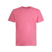 MC2 Saint Barth Linne T-shirt med framficka Pink, Herr