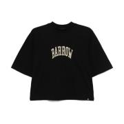 Barrow Svart T-shirt med F4Bwwoth125 stil Black, Dam