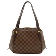 Louis Vuitton Vintage Pre-owned Canvas louis-vuitton-vskor Brown, Dam