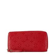 Louis Vuitton Vintage Pre-owned Laeder plnbcker Red, Dam